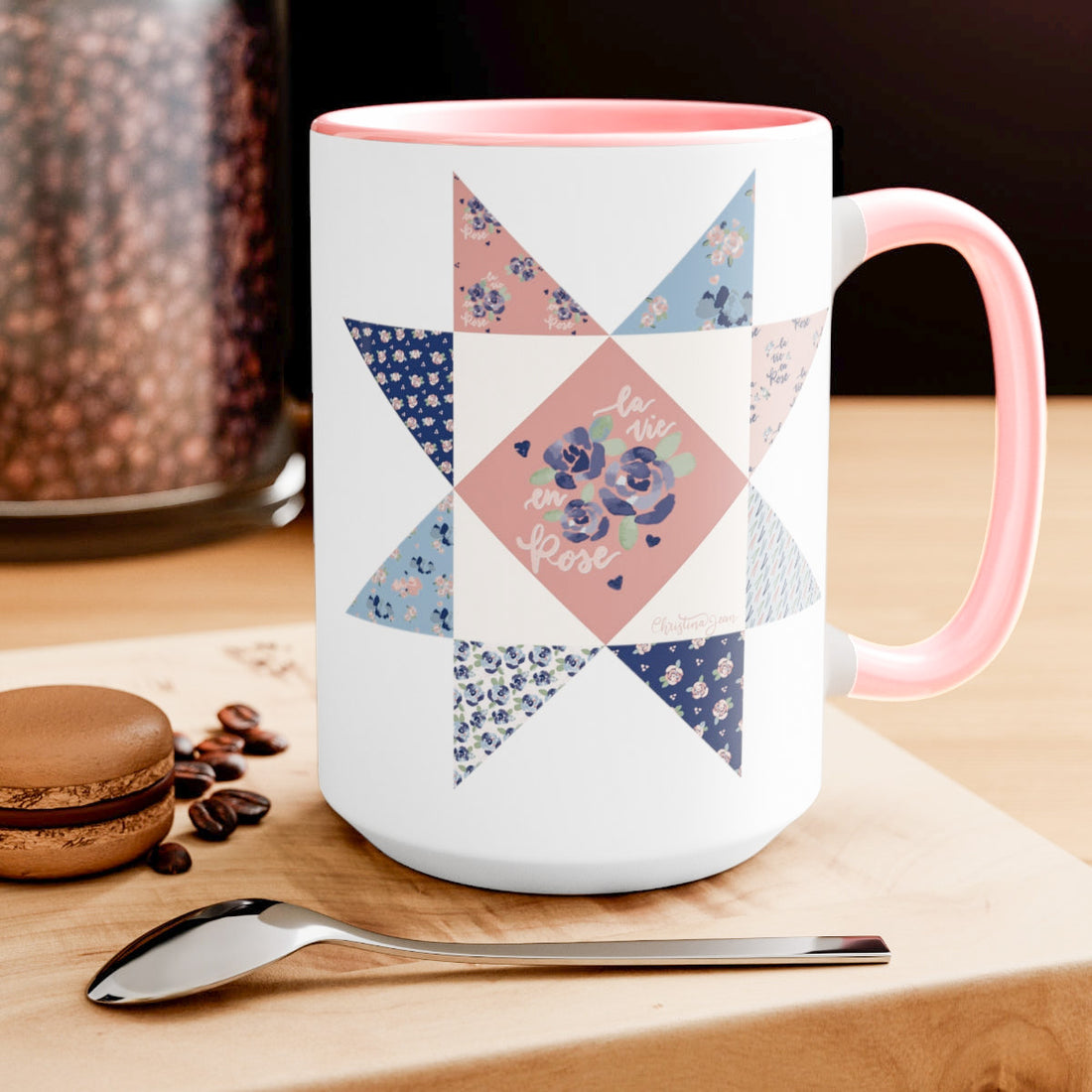 Holiday Pop Up Shop Featuring my pattern collection "La Forêt en Rose"