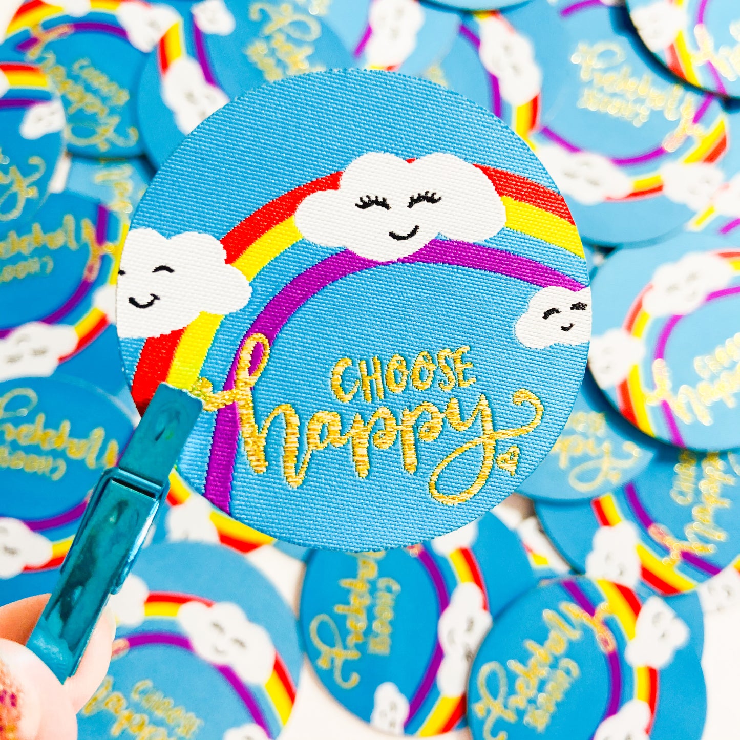 Inspirational and Cheerful Sticker Patch Bundle (3)